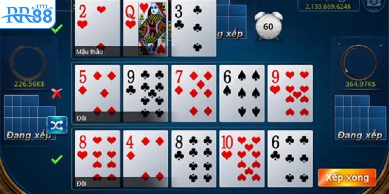 So bài ấn định kết quả trong mậu binh